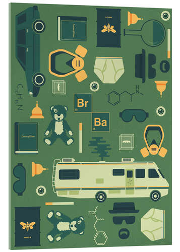 Acrylic print Breaking Bad