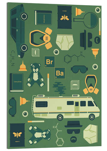 Tableau en plexi-alu Breaking Bad