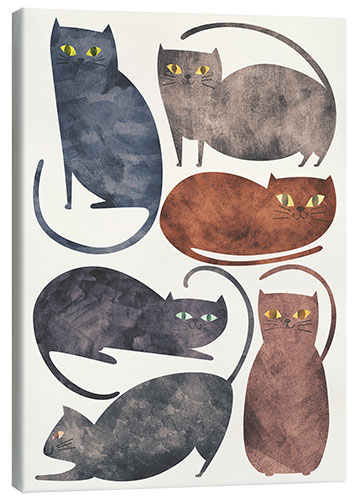 Canvas print Cats