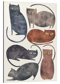Magnettafel Cats
