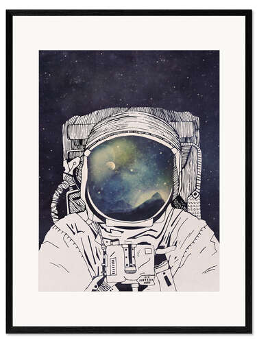 Impression artistique encadrée Dreaming of Space