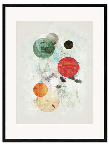 Gerahmter Kunstdruck To The Moon And Back
