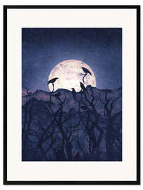 Framed art print Midnight Chorus