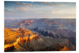 Foam board print Sunrise of Grand Canyon South Rim, USA