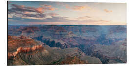 Aluminium print Panoramic sunrise of Grand Canyon, Arizona, USA