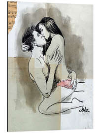 Magnettafel Zart ist der Moment