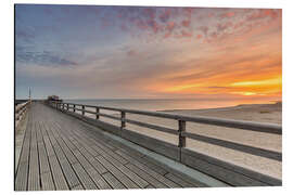 Aluminium print Heiligenhafen Fehmarn Baltic sea bridge