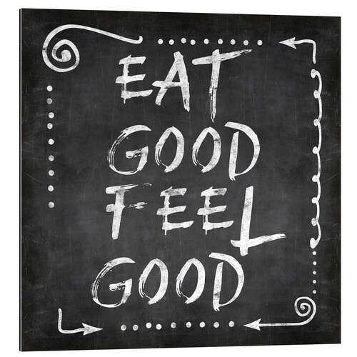 Gallery print eat good feel good