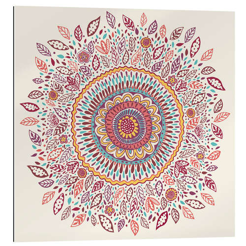 Gallery print Sunflower mandala