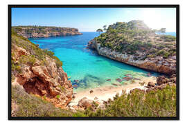 Gerahmter Kunstdruck Mallorca