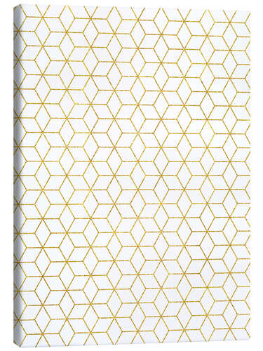 Canvas-taulu Gold Geometric