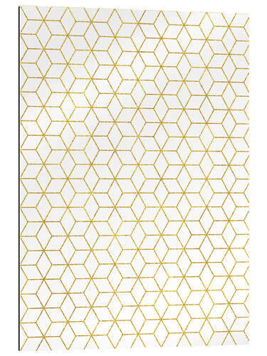 Gallery print Gold Geometric