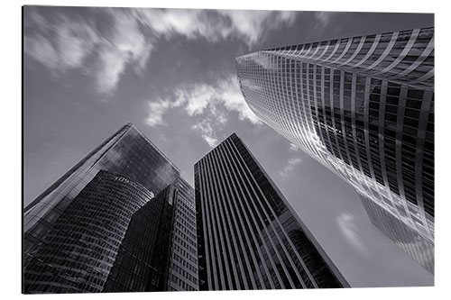 Aluminiumsbilde Scyscrapers La Défense Paris