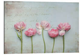 Magnettafel Vintage Tulips