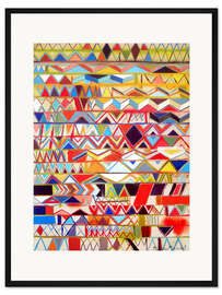 Gerahmter Kunstdruck Komposition No24