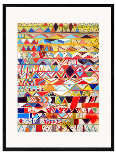Framed art print composicion numero 24