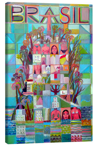 Canvas print Brazil 2
