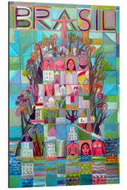 Magnettafel Brasilien 2