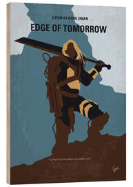 Wood print Edge Of Tomorrow