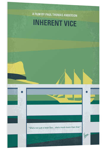 Foam board print Inherent Vice