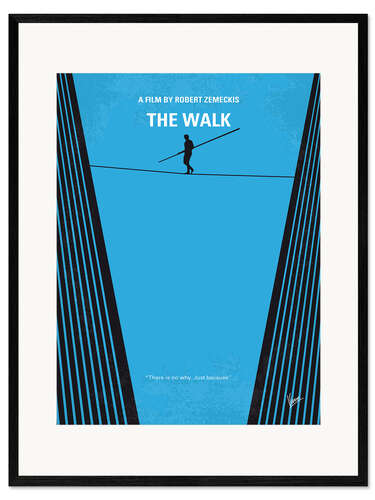 Gerahmter Kunstdruck The Walk