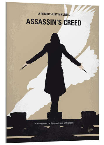 Tableau en aluminium Assassin's Creed (anglais)