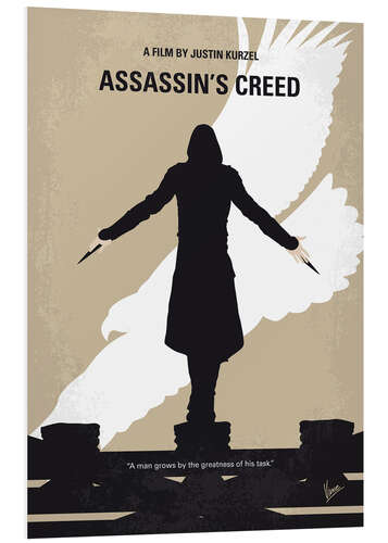 Foam board print Assassin's Creed