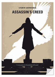 Selvklebende plakat Assassin's Creed