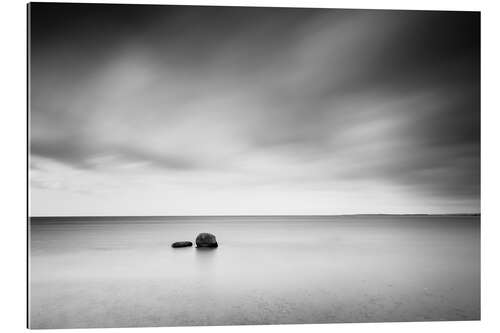 Tableau en plexi-alu Rochers dans la mer