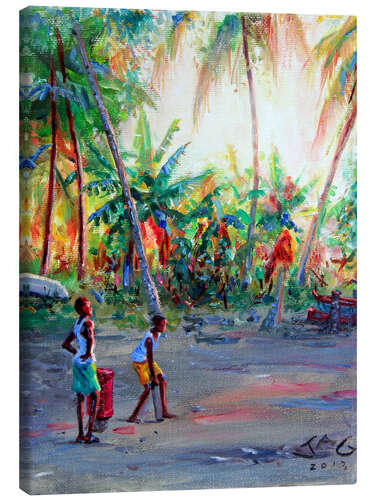 Canvas print Labatwi cricket I