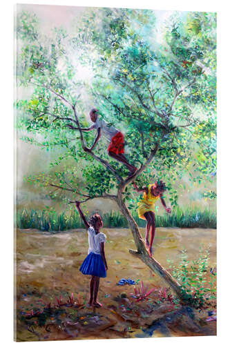 Quadro em acrílico Guava tree III