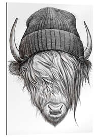 Gallery print Bull in a hat