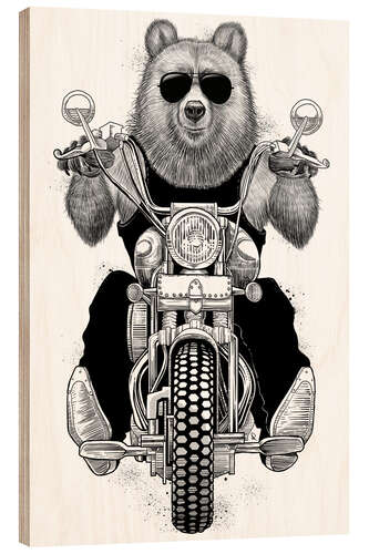 Puutaulu Carefree bear