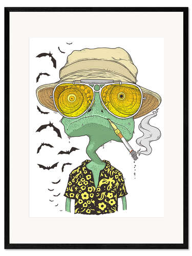 Innrammet kunsttrykk Rango Duke
