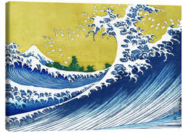 Obraz na płótnie  Fuji at Sea - Katsushika Hokusai