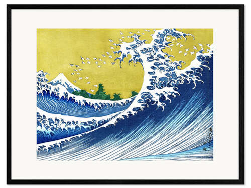 Impression artistique encadrée Fuji at Sea