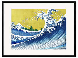 Impression artistique encadrée Fuji at Sea