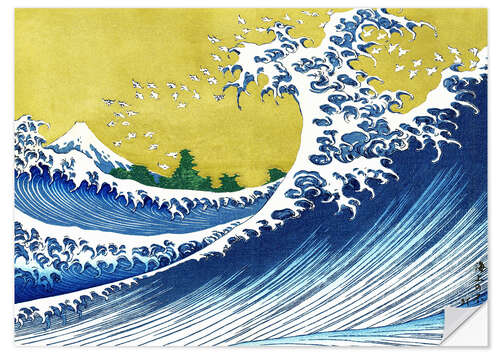 Wandsticker Der Fuji am Meer