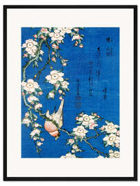 Gerahmter Kunstdruck Gimpel und weinende Kirsche