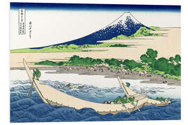 Foam board print shore of tago bay ejiri at tokaido