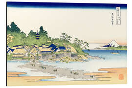 Aluminium print enoshima in the sagami province