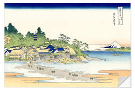 Muursticker enoshima in the sagami province