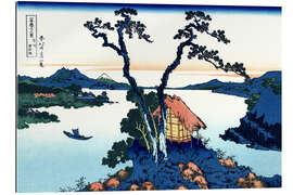 Tableau en plexi-alu Le lac Suwa dans la province de Shinano 