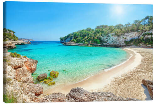 Leinwandbild Mallorca, Cala Llombards