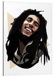 Stampa su alluminio Bob Marley