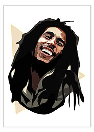 Wandbild  Bob Marley - Anna McKay