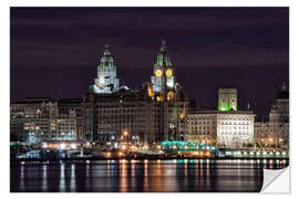 Wall sticker Liverpool at Night