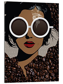 Quadro em plexi-alumínio Coffee