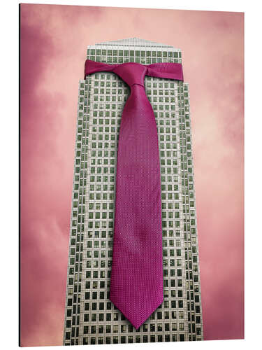 Alumiinitaulu Tie on a London Skyscraper