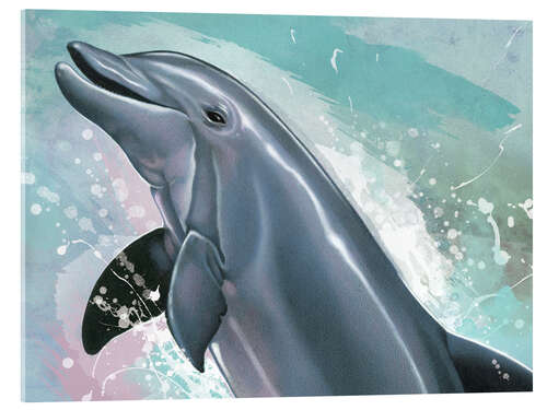 Quadro em acrílico Bottlenose Dolphin 